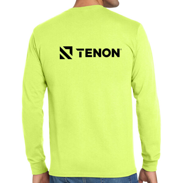 JERZEES - DriPower 50/50 Cotton/Poly Long Sleeve T-shirt - Printed Logo Thumbnail