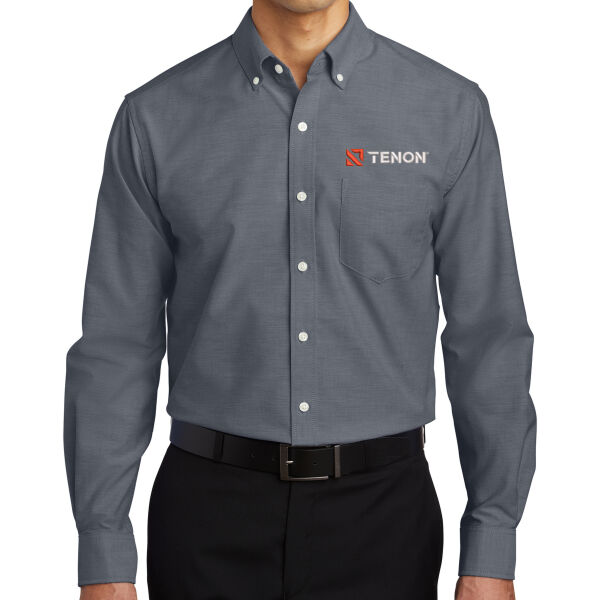 Port Authority SuperPro Oxford Shirt - Embroidered Logo Thumbnail