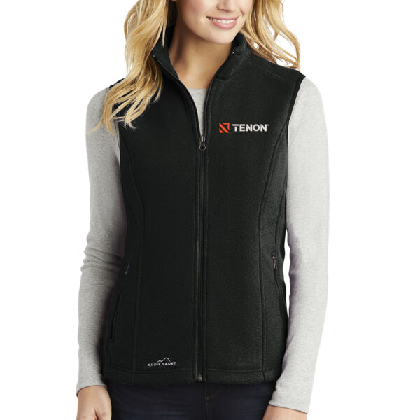 Eddie Bauer - Ladies Fleece Vest - Embroidered Logo Thumbnail