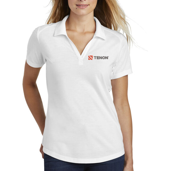 Sport-Tek Ladies PosiCharge Tri-Blend Wicking Polo - Embroidered Logo Thumbnail