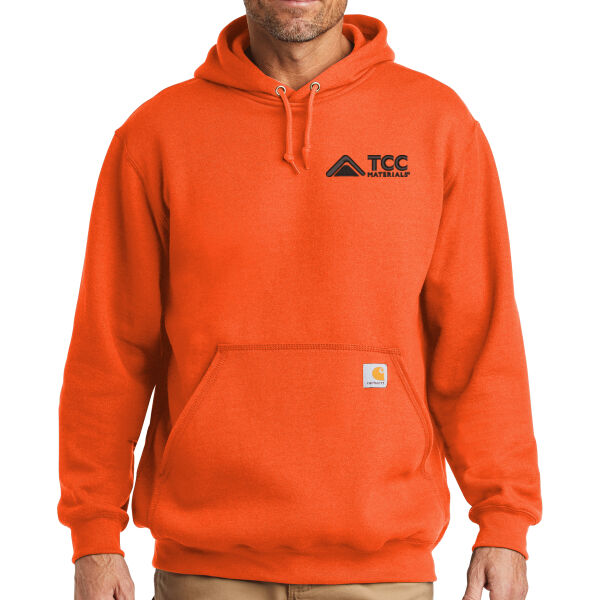 Carhartt Midweight Hooded Sweatshirt - Embroidered Logo Thumbnail
