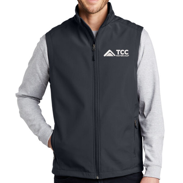 Port Authority Core Soft Shell Vest - Embroidered Logo Thumbnail