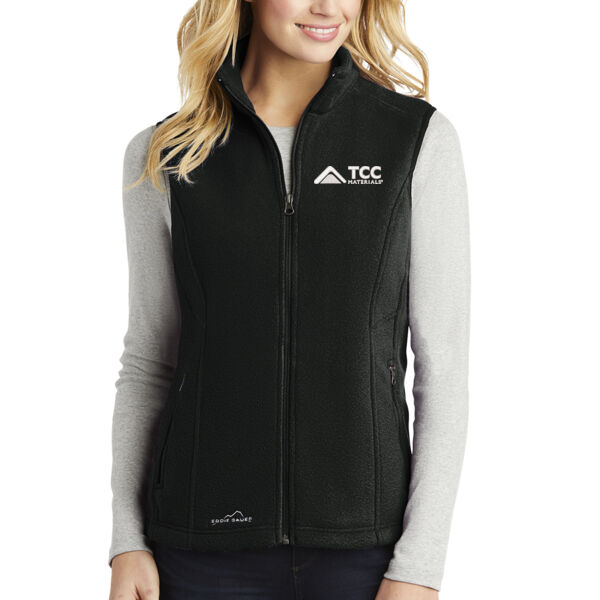 Eddie Bauer - Ladies Fleece Vest - Embroidered Logo Thumbnail