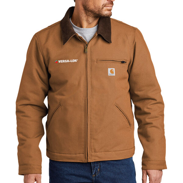 Carhartt® Duck Detroit Jacket - Embroidered Logo Thumbnail