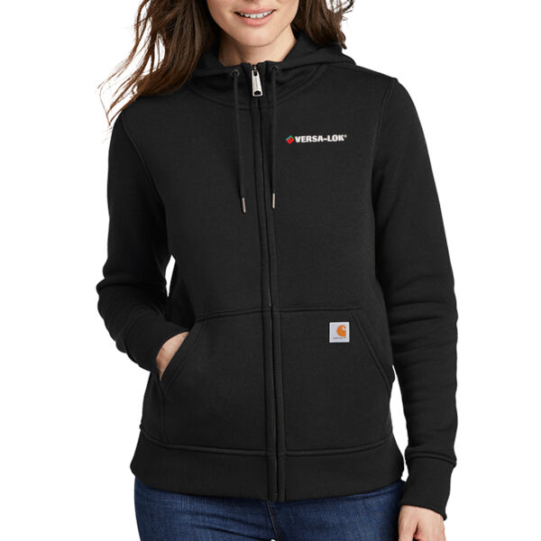 Carhartt Women's Clarksburg Full-Zip Hoodie - Embroidered Logo Thumbnail