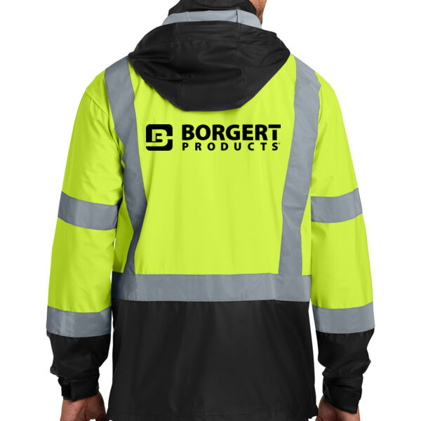 CornerStone - ANSI 107 Class 3 Safety Windbreaker - Screen Print Logo Thumbnail