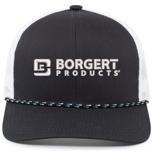 Pacific Headwear Trucker Snapback Braid Cap - Embroidered Logo Thumbnail