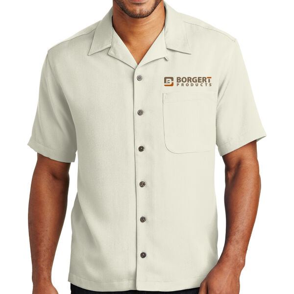 Port Authority Easy Care Camp Shirt - Embroidered Logo Thumbnail