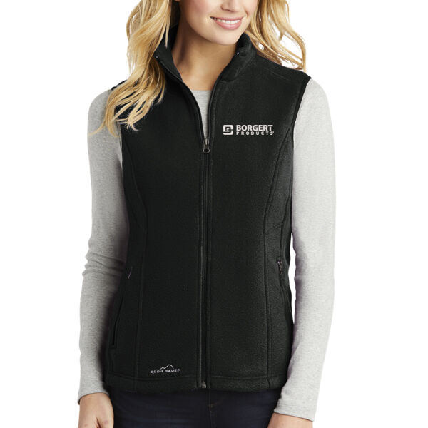Eddie Bauer - Ladies Fleece Vest - Embroidered Logo Thumbnail
