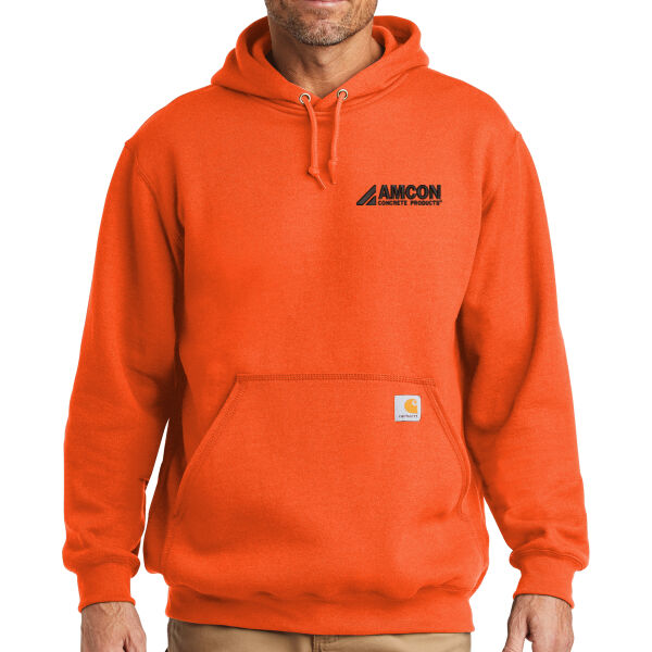 Carhartt Midweight Hooded Sweatshirt - Embroidered Logo Thumbnail