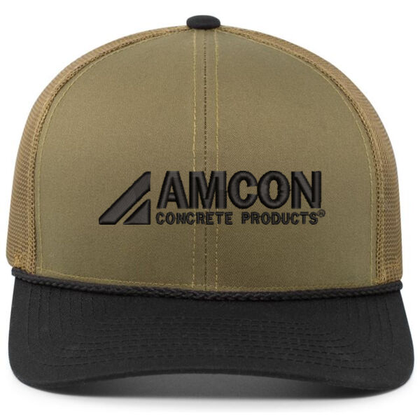 Pacific Headwear Trucker Snapback Braid Cap - Embroidered Logo Thumbnail