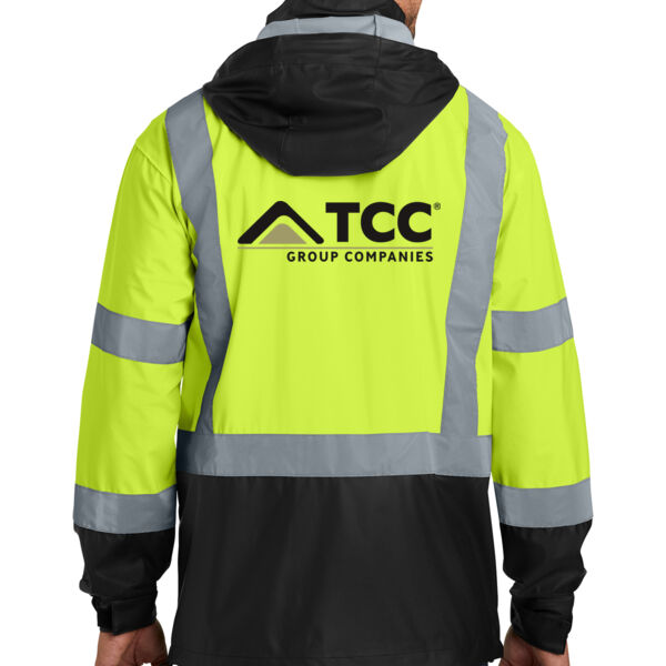 Ansi 107 Class 3 Safety Windbreaker - Printed Logo Thumbnail