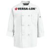 Eight Knot Button Chef Coat with Thermometer Pocket Thumbnail