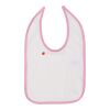 Infant Contrast Trim Premium Jersey Bib Thumbnail