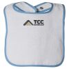 Infant Contrast Trim Terry Bib Thumbnail